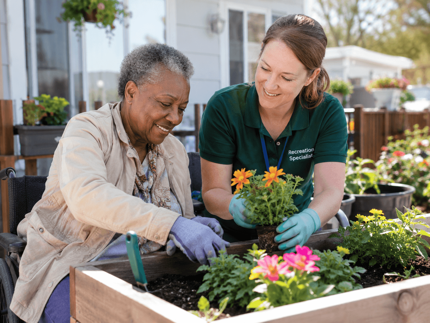 Supported Gardening Activity Specialist recreational shift